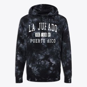 La Jurado Puerto Rico Classic Established Premium Tie-Dye Hoodie