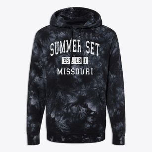 Summer Set Missouri Classic Established Premium Tie-Dye Hoodie