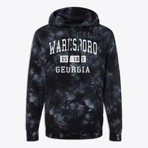 Waresboro Georgia Classic Established Premium Tie-Dye Hoodie