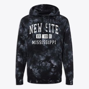 New Site Mississippi Classic Established Premium Tie-Dye Hoodie