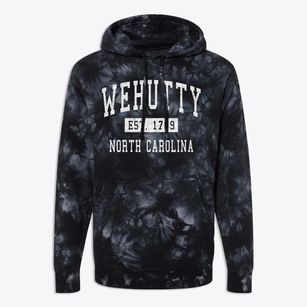 Wehutty North Carolina Classic Established Premium Tie-Dye Hoodie