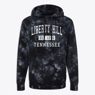 Liberty Hill Tennessee Classic Established Premium Tie-Dye Hoodie