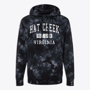 Hat Creek Virginia Classic Established Premium Tie-Dye Hoodie