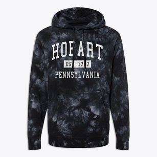 Hobart Pennsylvania Classic Established Premium Tie-Dye Hoodie
