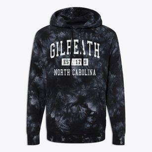 Gilreath North Carolina Classic Established Premium Tie-Dye Hoodie