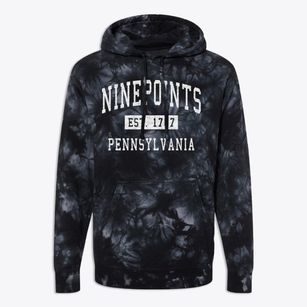 Ninepoints Pennsylvania Classic Established Premium Tie-Dye Hoodie