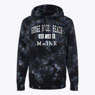 Goose Rocks Beach Maine Classic Established Premium Tie-Dye Hoodie