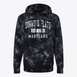 Dogwood Flats Maryland Classic Established Premium Tie-Dye Hoodie