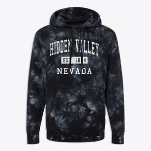 Hidden Valley Nevada Classic Established Premium Tie-Dye Hoodie