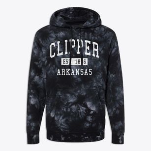 Clipper Arkansas Classic Established Premium Tie-Dye Hoodie