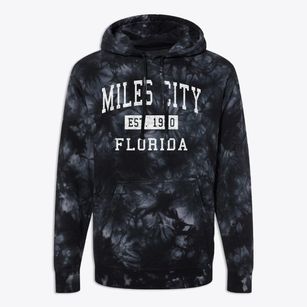 Miles City Florida Classic Established Premium Tie-Dye Hoodie