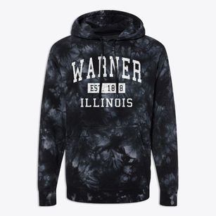 Warner Illinois Classic Established Premium Tie-Dye Hoodie