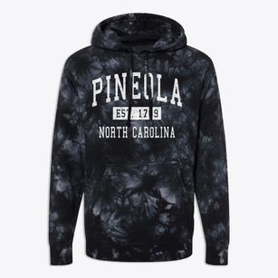 Pineola North Carolina Classic Established Premium Tie-Dye Hoodie