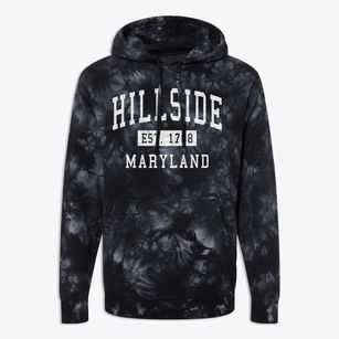 Hillside Maryland Classic Established Premium Tie-Dye Hoodie