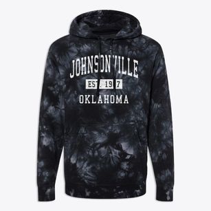 Johnsonville Oklahoma Classic Established Premium Tie-Dye Hoodie