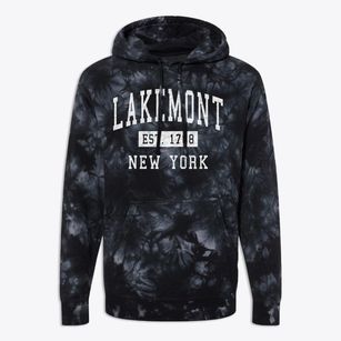 Lakemont New York Classic Established Premium Tie-Dye Hoodie