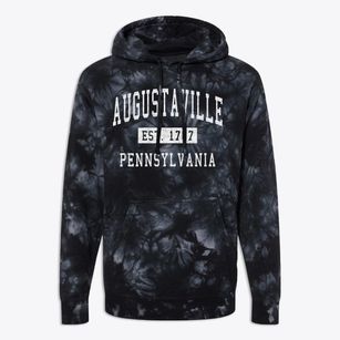 Augustaville Pennsylvania Classic Established Premium Tie-Dye Hoodie