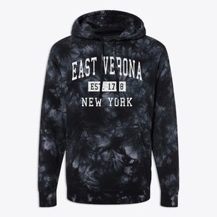 East Verona New York Classic Established Premium Tie-Dye Hoodie