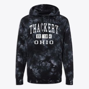 Thackery Ohio Classic Established Premium Tie-Dye Hoodie