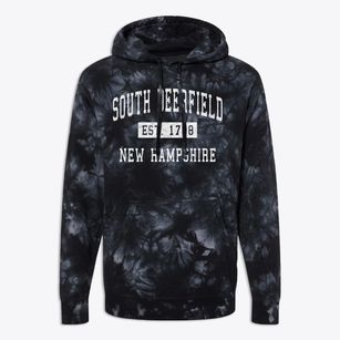 South Deerfield New Hampshire Classic Established Premium Tie-Dye Hoodie