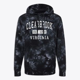 Clearbrook Virginia Classic Established Premium Tie-Dye Hoodie
