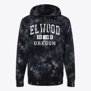 Elwood Oregon Classic Established Premium Tie-Dye Hoodie