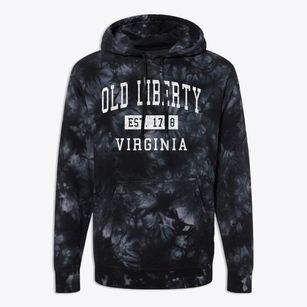 Old Liberty Virginia Classic Established Premium Tie-Dye Hoodie
