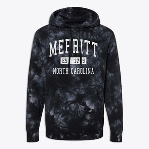 Merritt North Carolina Classic Established Premium Tie-Dye Hoodie