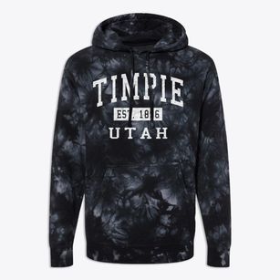 Timpie Utah Classic Established Premium Tie-Dye Hoodie