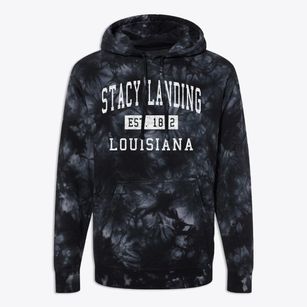 Stacy Landing Louisiana Classic Established Premium Tie-Dye Hoodie