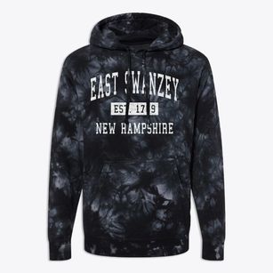 East Swanzey New Hampshire Classic Established Premium Tie-Dye Hoodie