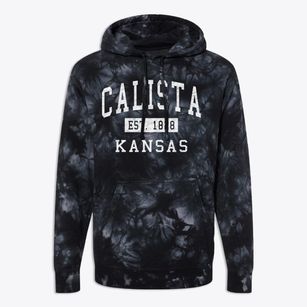 Calista Kansas Classic Established Premium Tie-Dye Hoodie