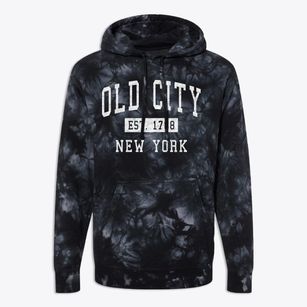 Old City New York Classic Established Premium Tie-Dye Hoodie