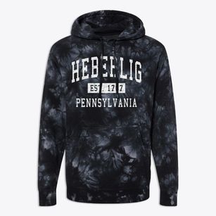 Heberlig Pennsylvania Classic Established Premium Tie-Dye Hoodie