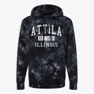 Attila Illinois Classic Established Premium Tie-Dye Hoodie