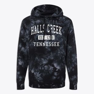 Halls Creek Tennessee Classic Established Premium Tie-Dye Hoodie