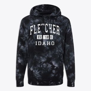Fletcher Idaho Classic Established Premium Tie-Dye Hoodie
