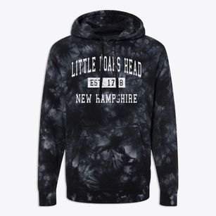 Little Boars Head New Hampshire Classic Established Premium Tie-Dye Hoodie