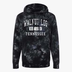 Walnut Log Tennessee Classic Established Premium Tie-Dye Hoodie