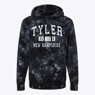 Tyler New Hampshire Classic Established Premium Tie-Dye Hoodie