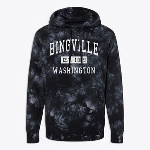 Bingville Washington Classic Established Premium Tie-Dye Hoodie