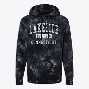 Lakeside Connecticut Classic Established Premium Tie-Dye Hoodie