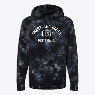 Sharyland North Junior High School Classic Football Premium Tie-Dye Hoodie