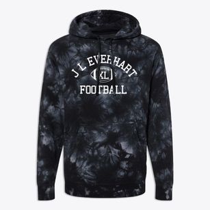 J L Everhart Primary School Classic Football Premium Tie-Dye Hoodie