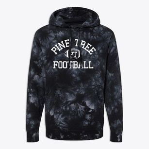 Pine Tree Intermediate School Classic Football Premium Tie-Dye Hoodie