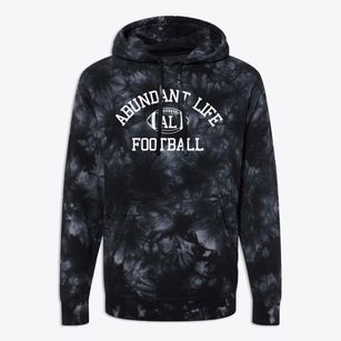 Abundant Life Christian School Classic Football Premium Tie-Dye Hoodie