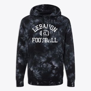 Lebanon High School Classic Football Premium Tie-Dye Hoodie