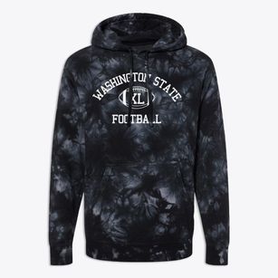Washington State School For The Deaf Classic Football Premium Tie-Dye Hoodie