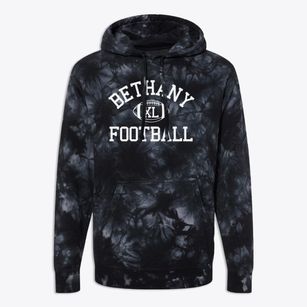 Bethany Lutheran School Classic Football Premium Tie-Dye Hoodie