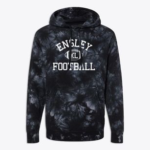 Ensley High School Classic Football Premium Tie-Dye Hoodie
